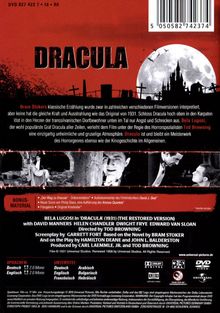 Dracula (1931), DVD