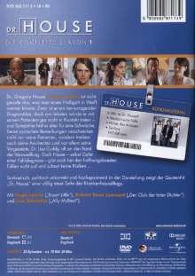 Dr. House Season 1, 6 DVDs