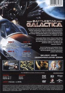 Battlestar Galactica Season 1, 4 DVDs