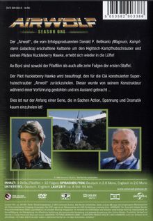 Airwolf Season 1, 3 DVDs