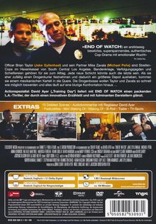 End Of Watch, DVD