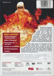 Fahrenheit 451, DVD