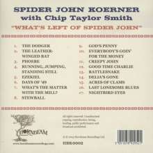 "Spider" John Koerner: What's Left Of Spider John, CD