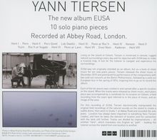 Yann Tiersen (geb. 1970): Eusa, CD