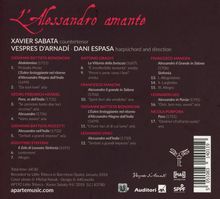 Xavier Sabata - L'Alessandro amante, CD