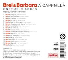 Ensemble Aedes - Brel &amp; Barbara A Cappella, CD