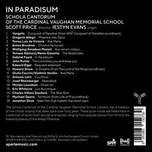 Schola Cantorum of the Cardinal Vaughan Memorial School - In Paradisum, CD