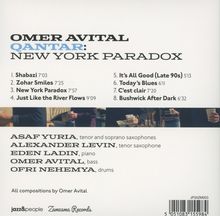 Omer Avital (geb. 1971): New York Paradox, CD