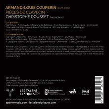 Armand Louis Couperin (1727-1789): Pieces de Clavecin, 2 CDs