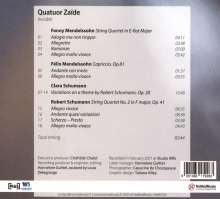Fanny Mendelssohn-Hensel (1805-1847): Quatuor Zaide - Invisible, CD