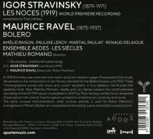 Igor Strawinsky (1882-1971): Les Noces (Version 1919,komplettiert von Theo Verbey 2007), CD