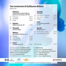 Yan Levionnois &amp; Guillaume Bellom - Malinconia, CD