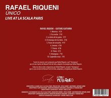 Rafael Riqueni: Único: Live At La Scala Paris, CD