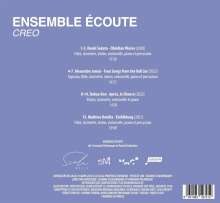 Ensemble Ecoute - Creo, CD