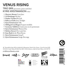 Trio SR9 &amp; Kyrie Kristmanson - Venus rising, CD