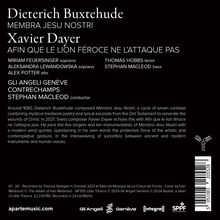 Dieterich Buxtehude (1637-1707): Kantate "Membra Jesu Nostri" BuxWV 75, 2 CDs