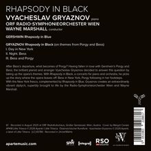 Titel: Rhapsody in Black. Vyacheslav Gryaznov, ORF Radio-Symphonieorchester Wien, Wayne Marshall.