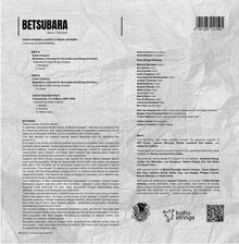 BETSUBARA  
BACH·CRESENS  
GWEN CRESENS UITVOERING  
ENSEMBLEUITVOERING: BOHO STRINGS ANTWERP  
dirigent: DAVID RAMAEL