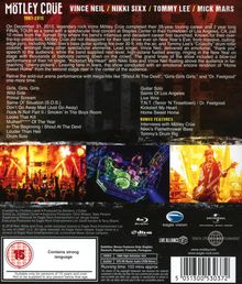 Mötley Crüe: The End: Live In Los Angeles 2015, Blu-ray Disc