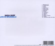 Nada Surf: Live In Brussels, CD