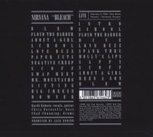 Nirvana: Bleach (Deluxe Edition), CD