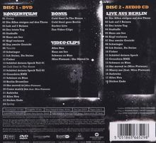 Peter Fox: Peter Fox &amp; Cold Steel: Live aus Berlin (Limited Edition), 1 DVD und 1 CD