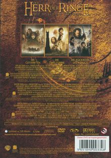 Der Herr der Ringe: Die Trilogie, 3 DVDs