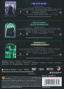 The Matrix Trilogy, 3 DVDs