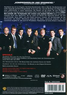 Southland Season 1 &amp; 2, 3 DVDs