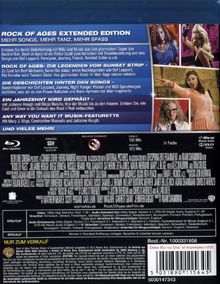 Rock Of Ages (Blu-ray), Blu-ray Disc