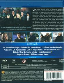 Fringe Season 5 (Blu-ray), 3 Blu-ray Discs