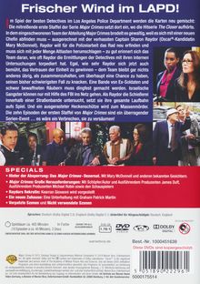 Major Crimes Season 1, 3 DVDs