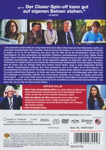 Major Crimes Season 2, 4 DVDs