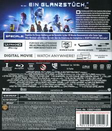 Ready Player One (Ultra HD Blu-ray &amp; Blu-ray), 1 Ultra HD Blu-ray und 1 Blu-ray Disc