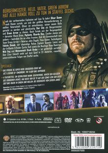 Arrow Staffel 6, 5 DVDs