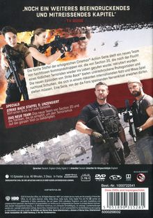 Strike Back Season 5, 4 DVDs