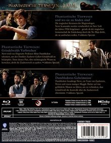 Phantastische Tierwesen 3-Film Collection (Blu-ray), 3 Blu-ray Discs