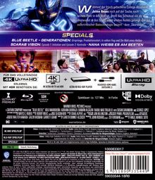 Blue Beetle (Ultra HD Blu-ray &amp; Blu-ray), 1 Ultra HD Blu-ray und 1 Blu-ray Disc