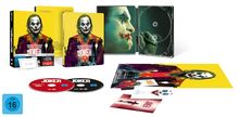 Joker (Ultimate Collector's Edition) (Ultra HD Blu-ray &amp; Blu-ray im Steelbook), 1 Ultra HD Blu-ray und 1 Blu-ray Disc