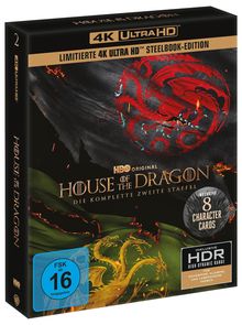 House of the Dragon Staffel 2 (Ultra HD Blu-ray im Steelbook), 4 Ultra HD Blu-rays