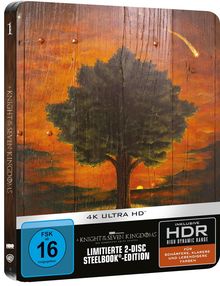 "A Knight of the Seven Kingdoms", FSK 16, limitierte 2-Disc Steelbook Edition, HDR. Darstellung eines Baumes vor Sonnenuntergang.