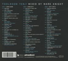 Toolroomn Ten: Celebrating Ten Years Of Toolroom Records By Mark Knight, 3 CDs