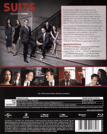 Suits Season 3 (Blu-ray), 4 Blu-ray Discs
