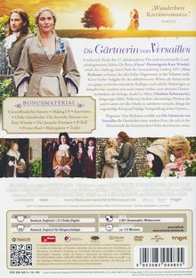 Die Gärtnerin von Versailles, DVD