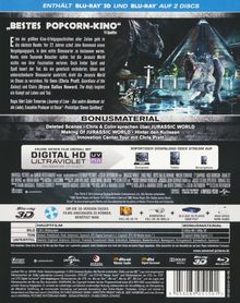 Jurassic World (3D &amp; 2D Blu-ray), 2 Blu-ray Discs