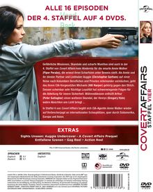 Covert Affairs Season 4, 4 DVDs