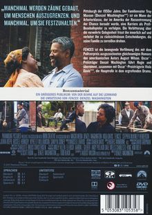 Fences, DVD