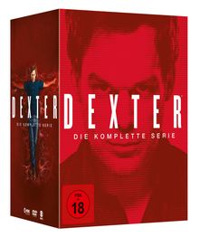 Dexter (Komplette Serie), 35 DVDs