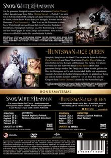 Snow White &amp; the Huntsman / The Huntsman &amp; The Ice Queen, 2 DVDs