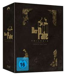 Der Pate Trilogie (Limited Omertà Edition) (Blu-ray), 4 Blu-ray Discs